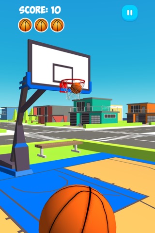 バスケットボール チャレンジ  3Dのおすすめ画像1