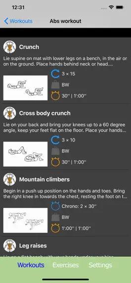 Game screenshot Gym Workout Tracker & Trainer apk