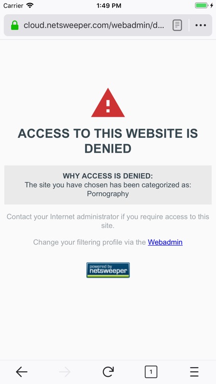Netsweeper Client Filter