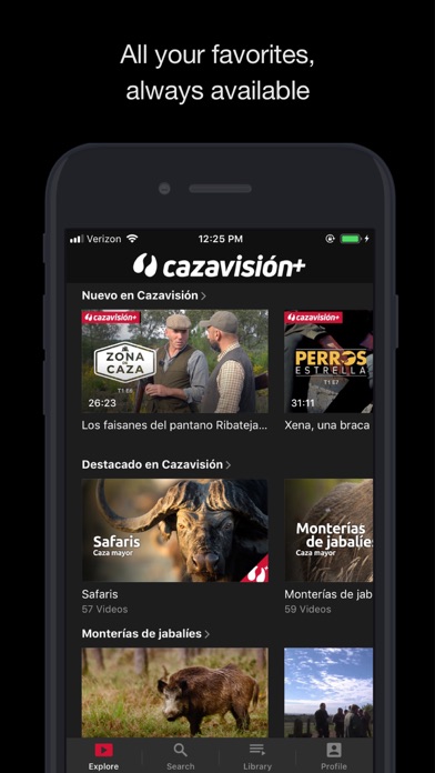 Cazavisión+ Screenshot