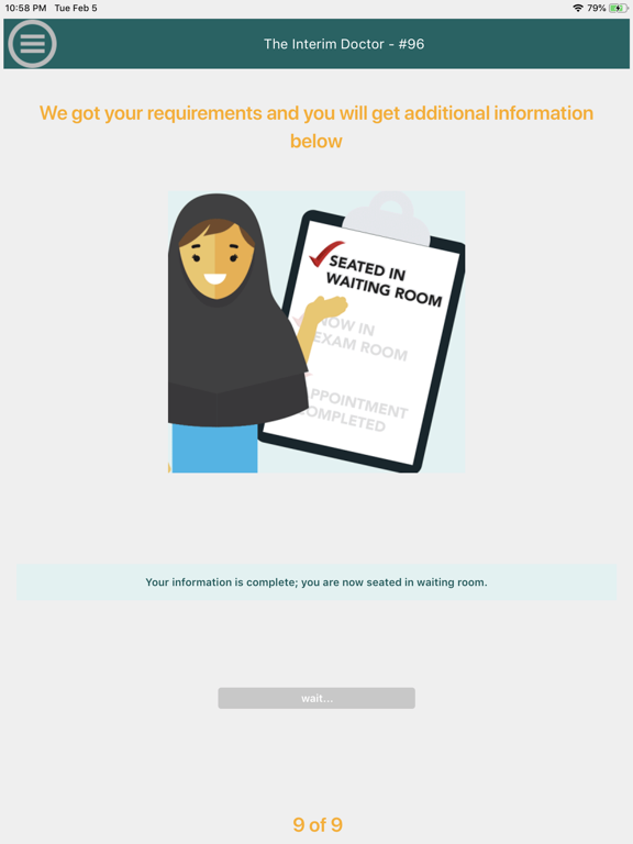 TIDAmed - Doctor App iPad screenshot 9 - Health & Fitness app