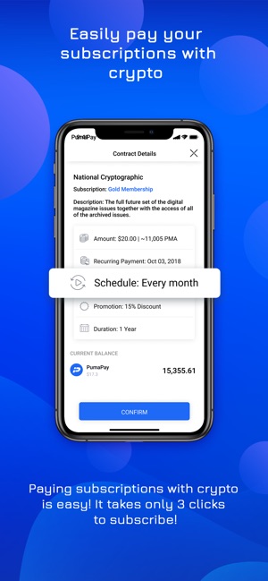 PumaPay Cryptocurrency Wallet(圖3)-速報App