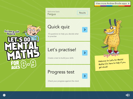 Mental Maths Ages 8-9