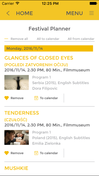 How to cancel & delete Filmschoolfest Munich from iphone & ipad 4