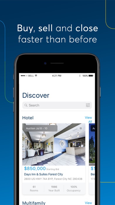 Ten-X Commercial Real Estate Screenshot