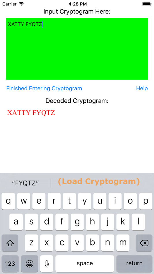 Cryptogram-Assistant - 1.1 - (iOS)