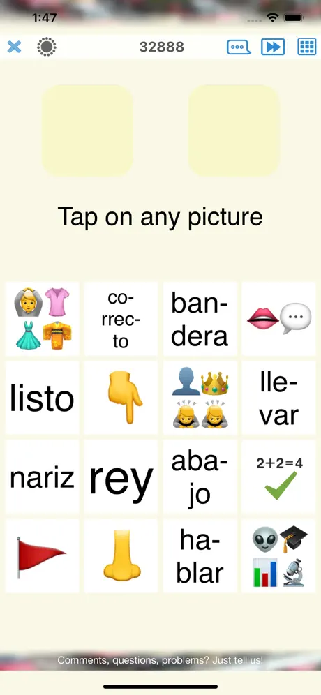 Language - French Spanish Viet