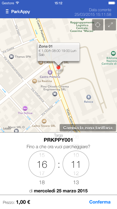 Screenshot #1 pour ParkAppy