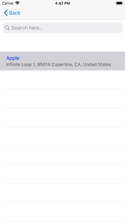 Show My Postal Address