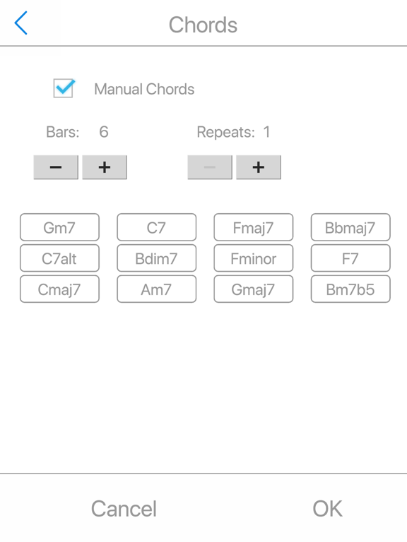 Jazz Solo Creator iPad screenshot 4 - Music app