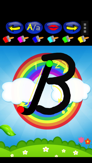 Write ABC - Cursive alphabets Screenshot