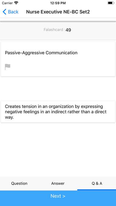 Nurse Executive NE-BC Screenshot