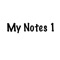 Use offline notes to save your notes in folders