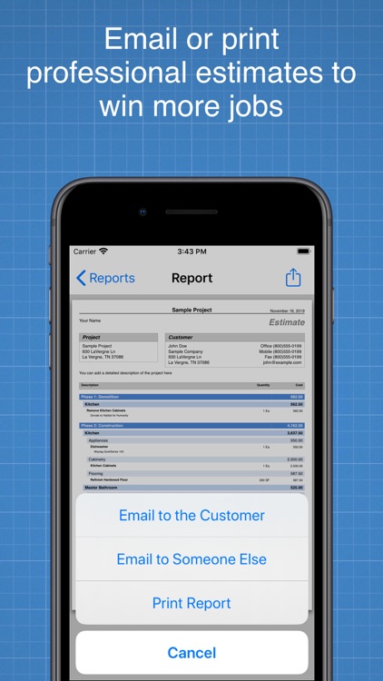Construction Cost Estimator screenshot-3