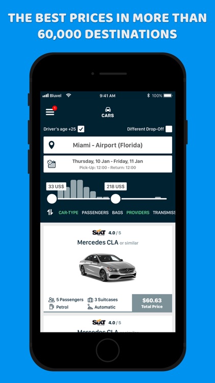 Bluvel | Rent car rental