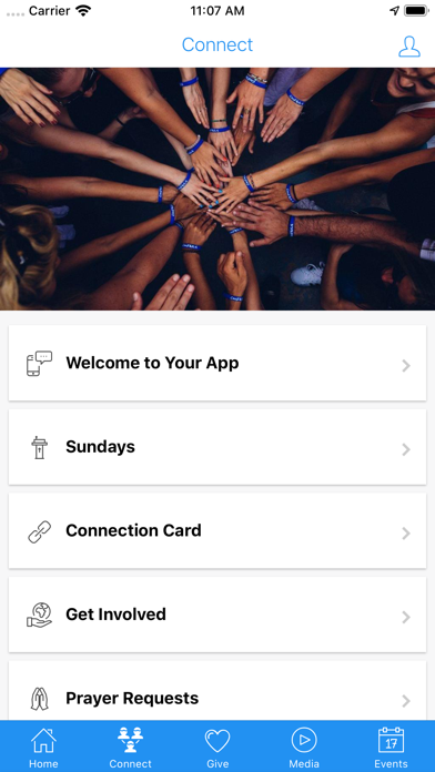 Outpouring Church Screenshot