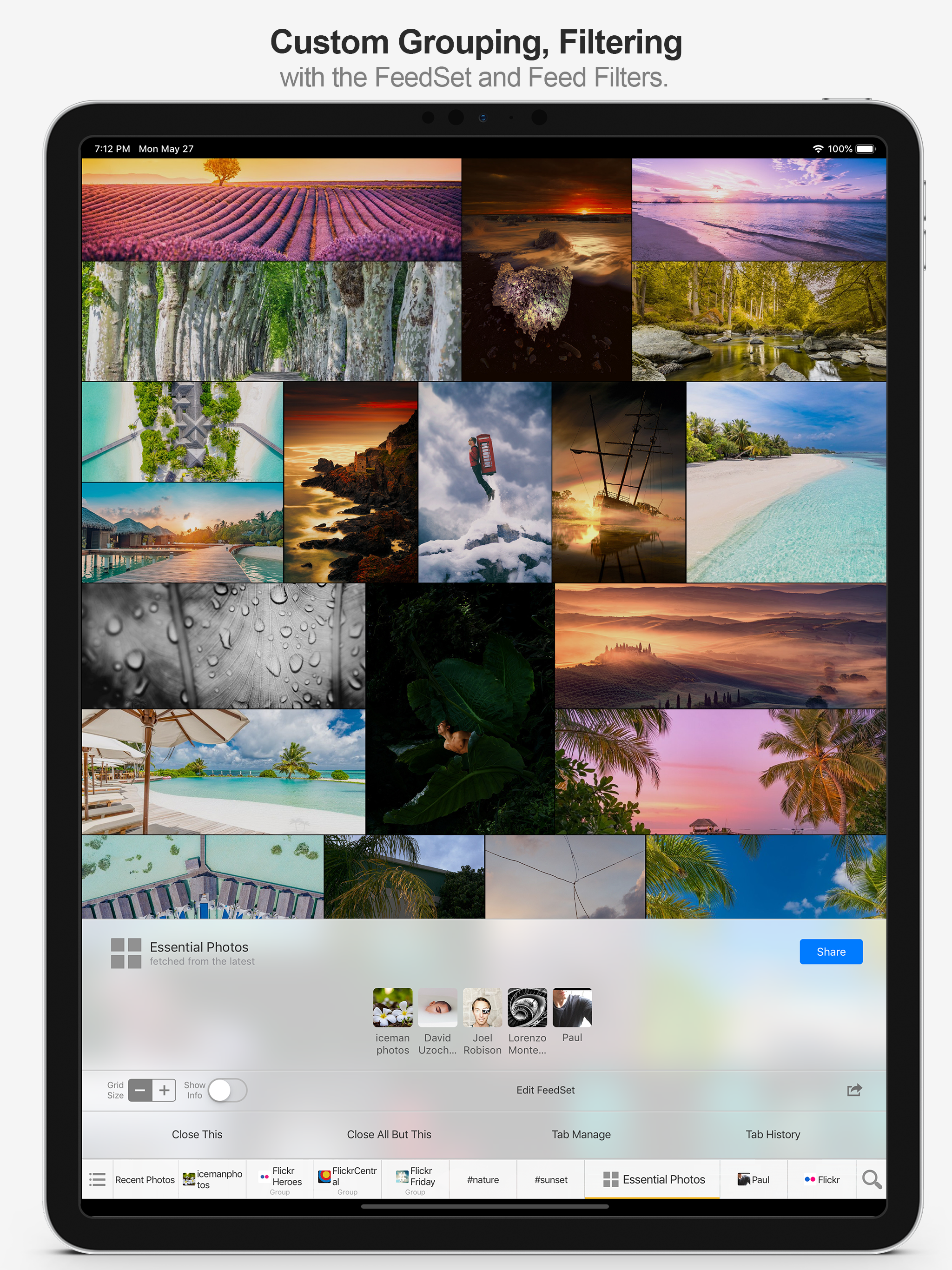 MultiTab for Flickr