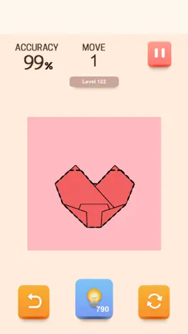 Game screenshot Paper Folding Puzzle mod apk