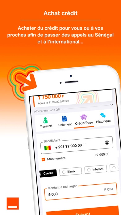 Orange Money Senegal Screenshot