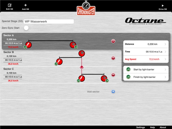 ChronoMaster iPad screenshot