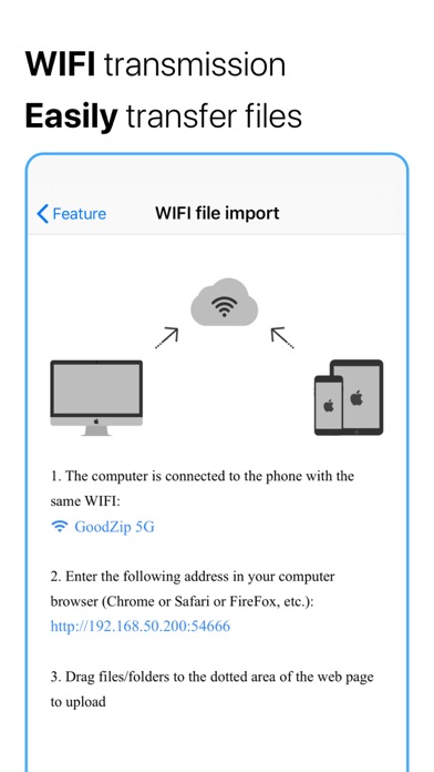 GoodZip file manager and unzip iPhone screenshot 9 - Utilities app