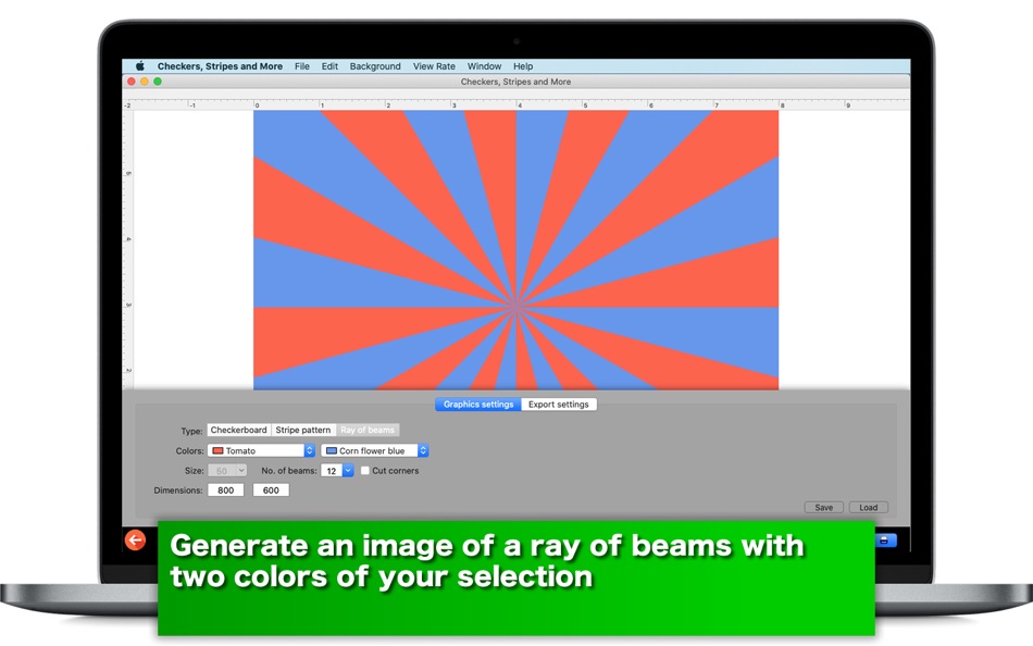 #3. Checkers, Stripes and More (macOS) Podle: Tomoyuki Okawa