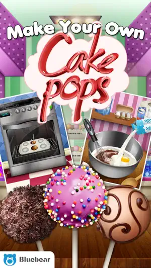Cake Pop Maker - Cooking Games screenshot 1
