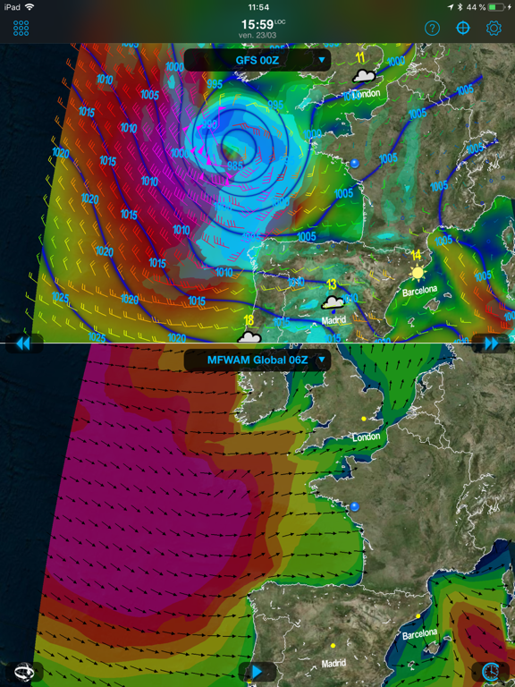 Screenshot #6 pour Weather4D Lite