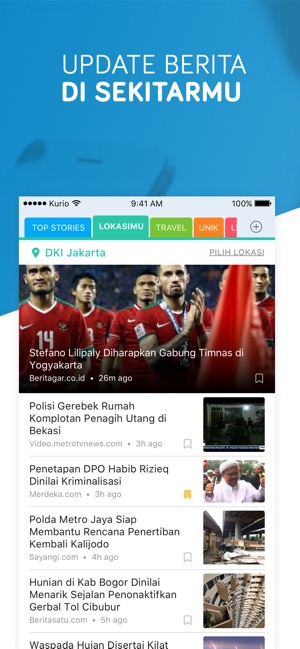 Kurio – App Berita Indonesia(圖2)-速報App