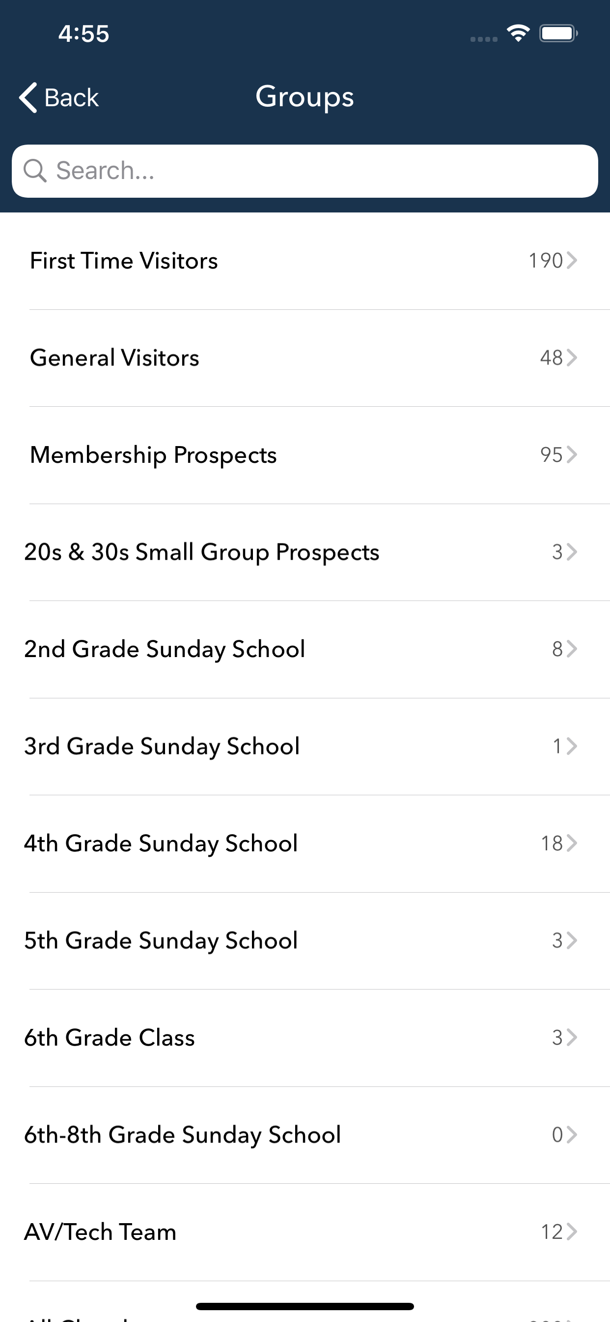 E-zekiel Church Management screenshot 4