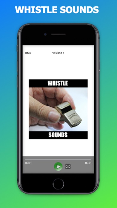 Screenshot #1 pour Whistle Sounds Effects!