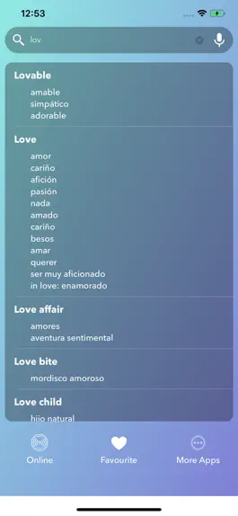 Game screenshot English To Espanol Translator. mod apk