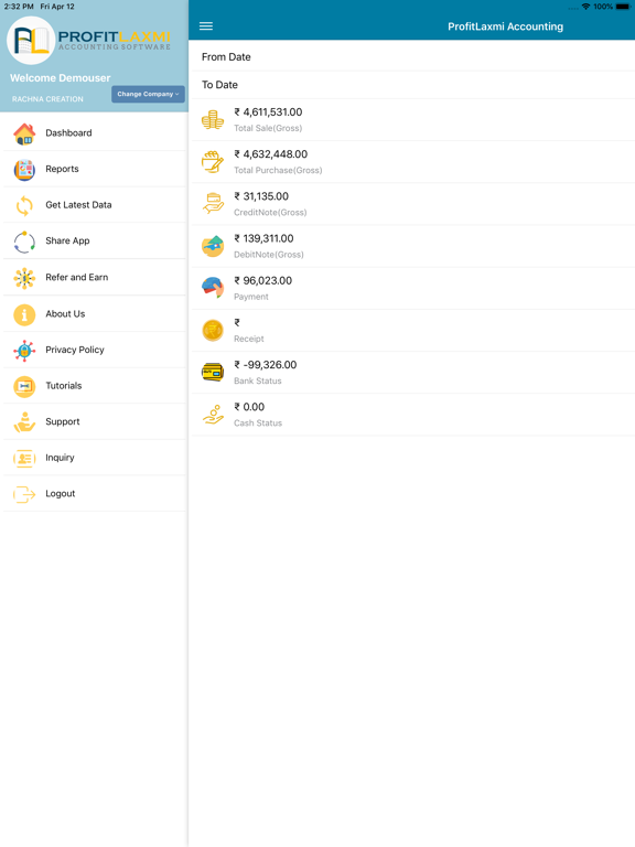 Screenshot #6 pour ProfitLaxmi Financial Account