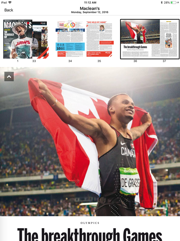 Screenshot #6 pour Maclean’s Magazine