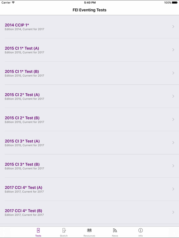 Screenshot #4 pour FEI EquiTests 2 - Eventing