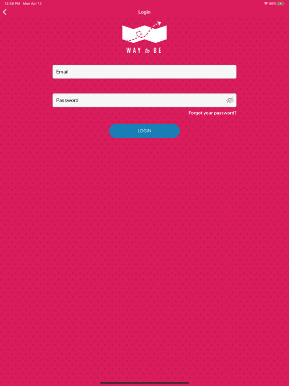 Way To Be iPad screenshot