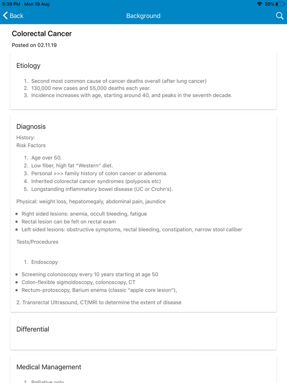 Surgerize iPad screenshot 4 - Medical app