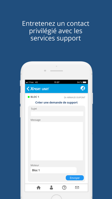 Xpert Unit® Screenshot