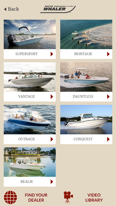 Screenshot #2 pour Official Boston Whaler App