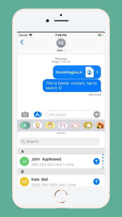 ezContact Sharing Screenshot 3 of 3