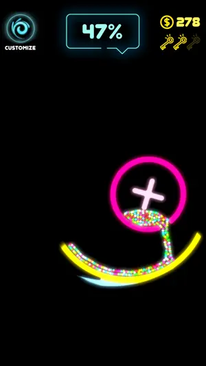 Neon Splash screenshot 2