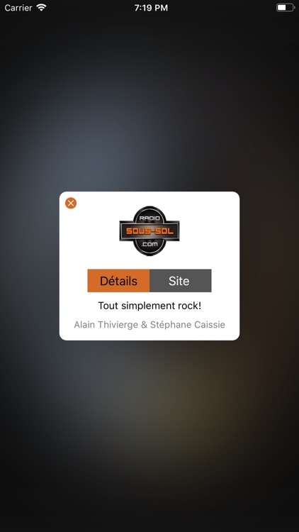 Radio Sous-Sol screenshot-3