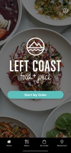 Left Coast Food + Juice screenshot #1 for iPhone