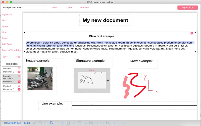 Screenshot #3 pour Créateur et éditeur de PDF