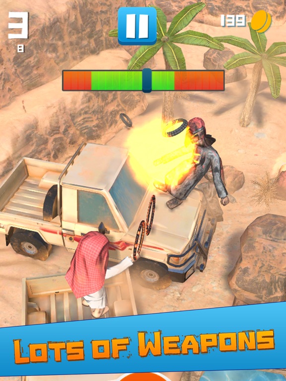 Arabian Standoff iPad screenshot 6 - Games app