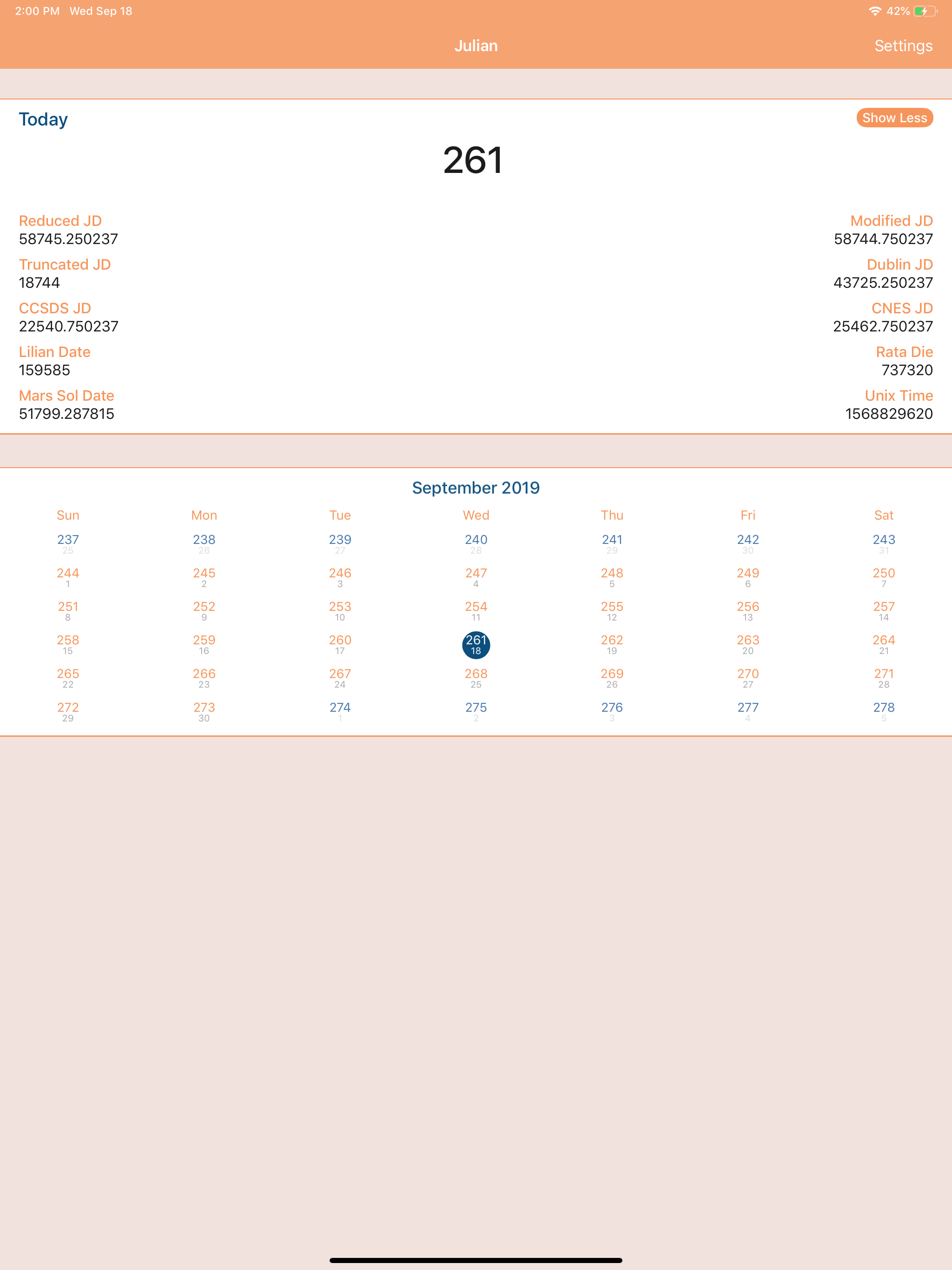 Julian - Quick Dates screenshot 8