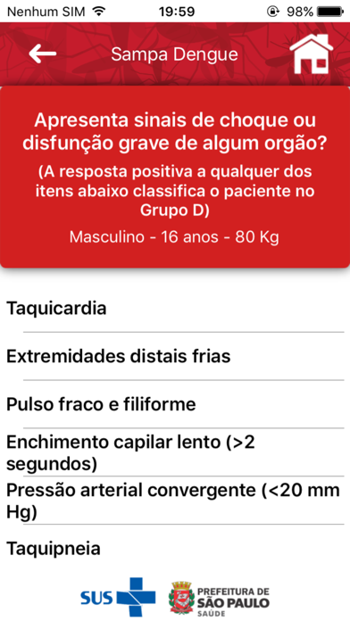 Sampa Dengue - Prefeitura SP Screenshot