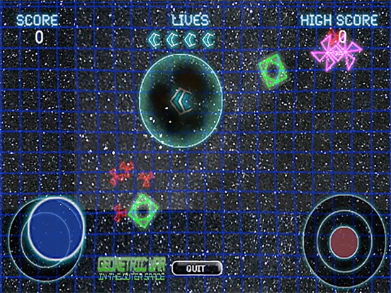 Screenshot #4 pour Geometric War LT