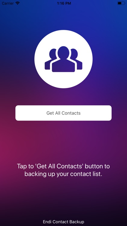 Contacts Backup & Share Endi