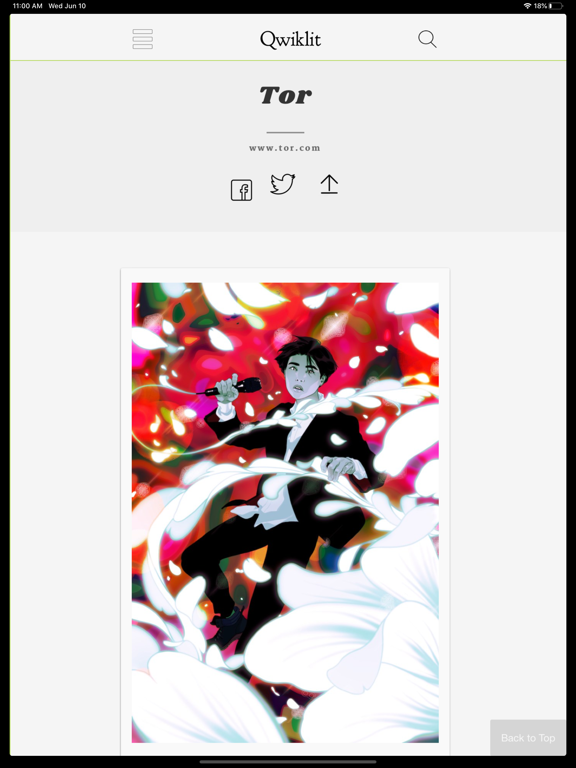 Screenshot #4 pour Qwiklit Short Story Reader